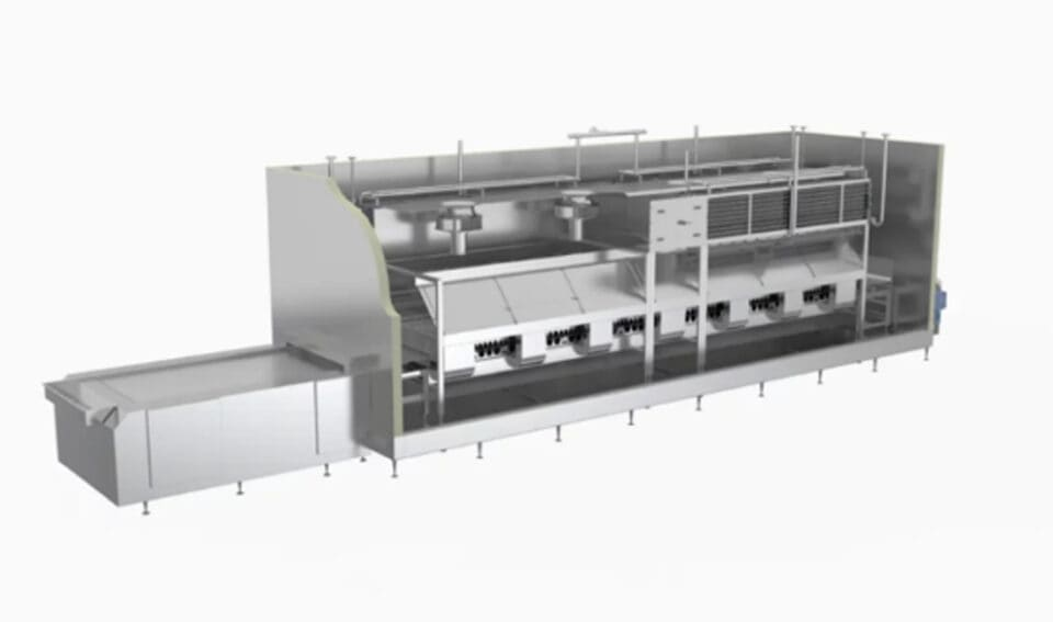 IQF tunnel freezer