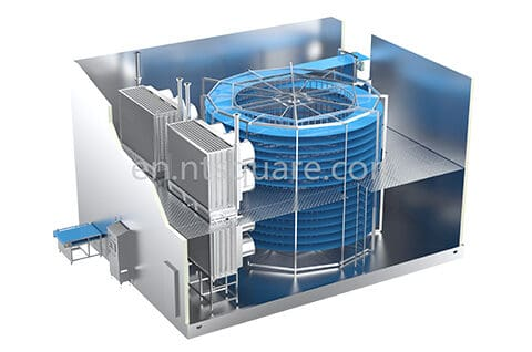 IQF spiral freezer