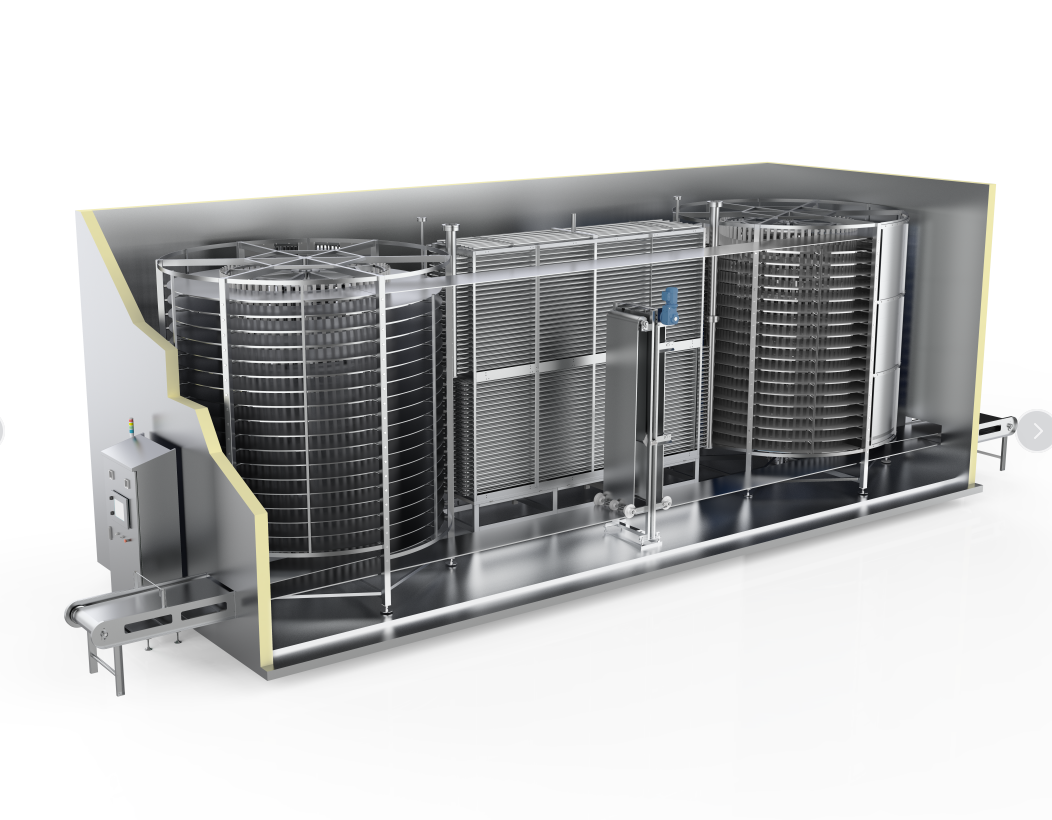 Select a suitable spiral freezer